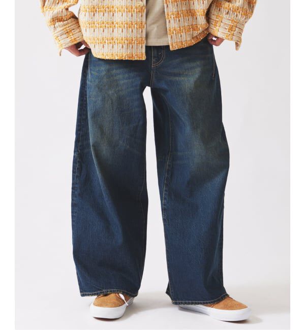JOURNAL STANDARD relume「《予約》スモーキーデニム 11oz ワイド エンジニアド パンツ」|デニム|