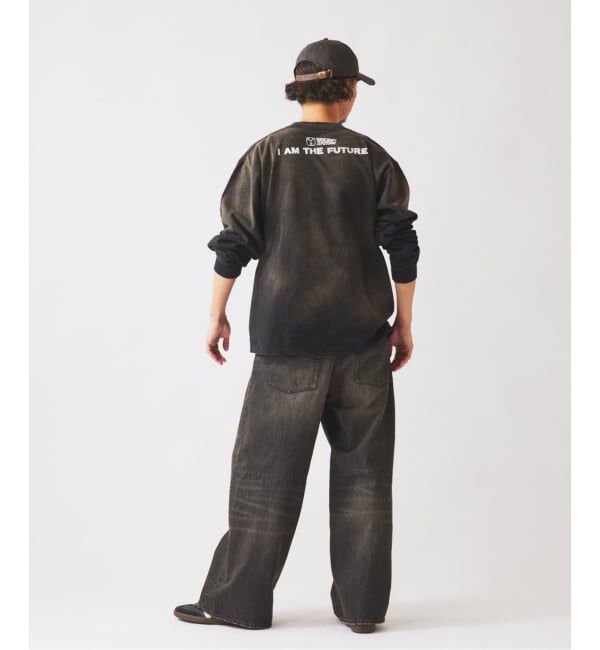 JOURNAL STANDARD relume「《予約》スモーキーデニム 11oz ワイド エンジニアド パンツ」|デニム|