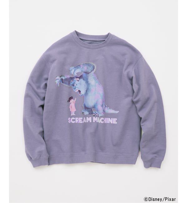 JOURNAL STANDARD「Monsters Inc / モンスターズ・インク プリント スウェット」|スウェット・ジャージ|パープル
