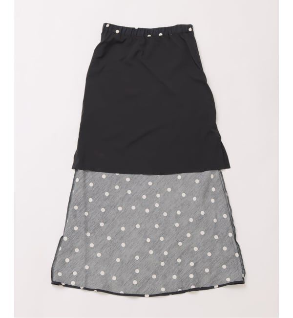 JOURNAL STANDARD relume「ランダムドットロングスカート」|スカート|