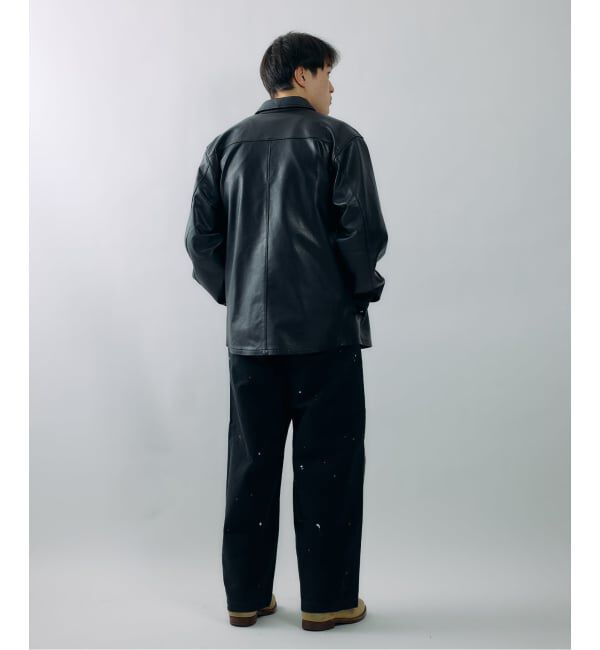 J.S.Homestead「J.S.Homestead / ウォッシュ レザー イースタン ジャケット」|ライダースジャケット|