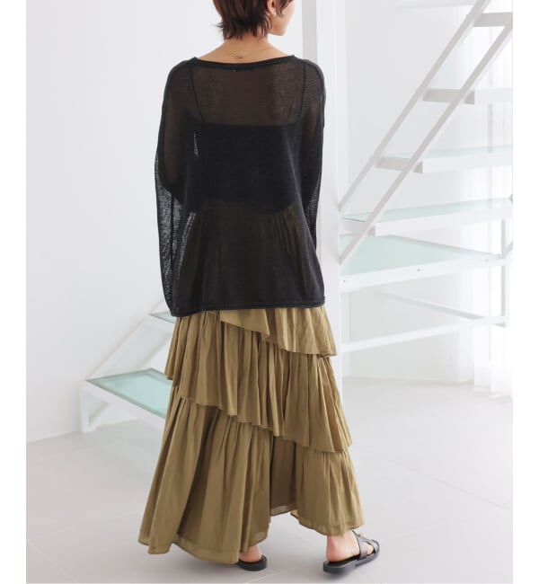 JOURNAL STANDARD relume「《追加予約 / 新色》PEリネンルーズプルオーバー」|ニット・セーター|