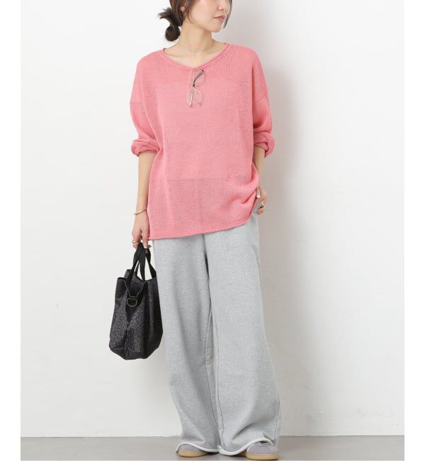 JOURNAL STANDARD relume「《追加予約 / 新色》PEリネンルーズプルオーバー」|ニット・セーター|