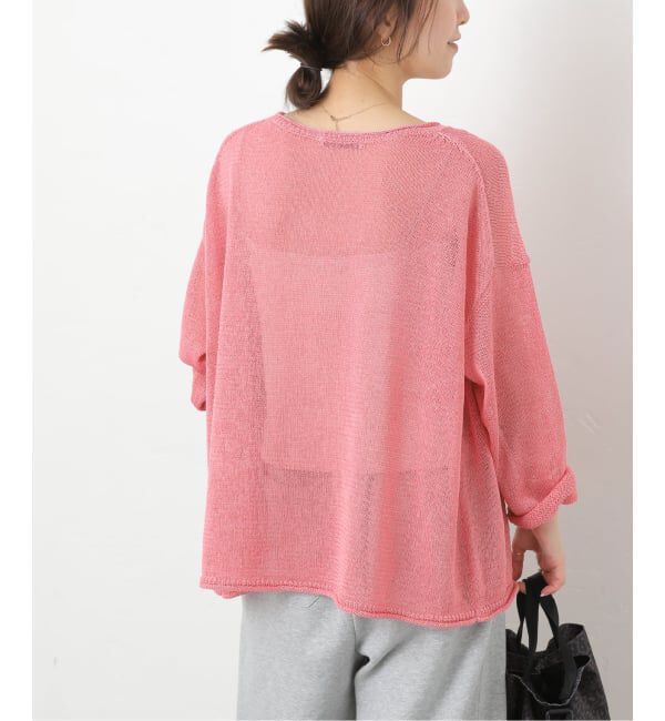 JOURNAL STANDARD relume「《追加予約 / 新色》PEリネンルーズプルオーバー」|ニット・セーター|