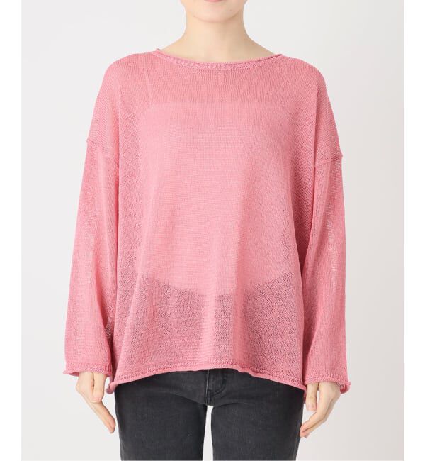 JOURNAL STANDARD relume「《追加予約 / 新色》PEリネンルーズプルオーバー」|ニット・セーター|