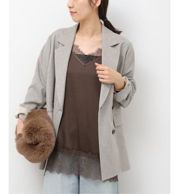 JOURNAL STANDARD relume「《追加予約2》サテンレースキャミチュニック」|キャミソール|