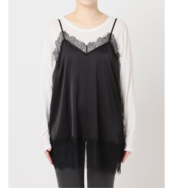 JOURNAL STANDARD relume「《追加予約2》サテンレースキャミチュニック」|キャミソール|