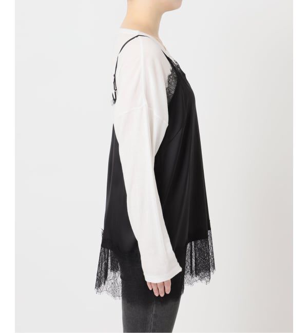 JOURNAL STANDARD relume「《追加予約2》サテンレースキャミチュニック」|キャミソール|