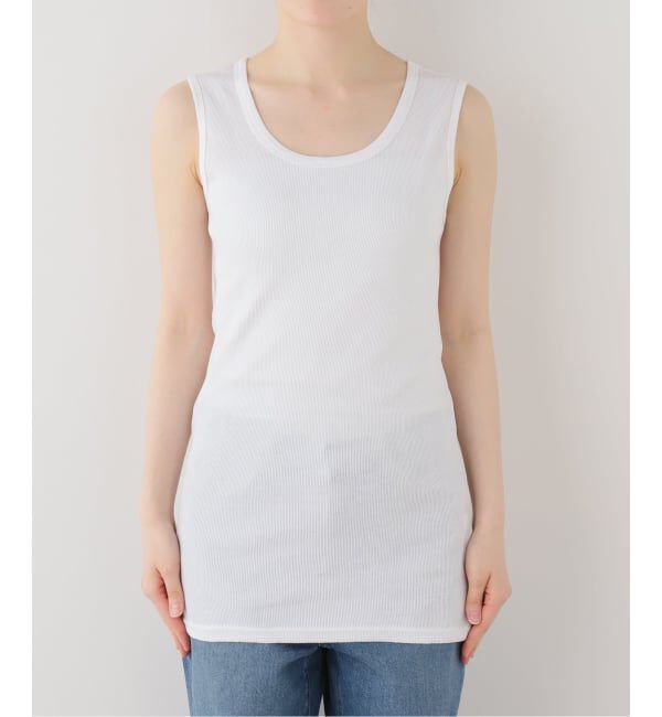 journal standard luxe「テレコ タンクトップ」|タンクトップ|ホワイト