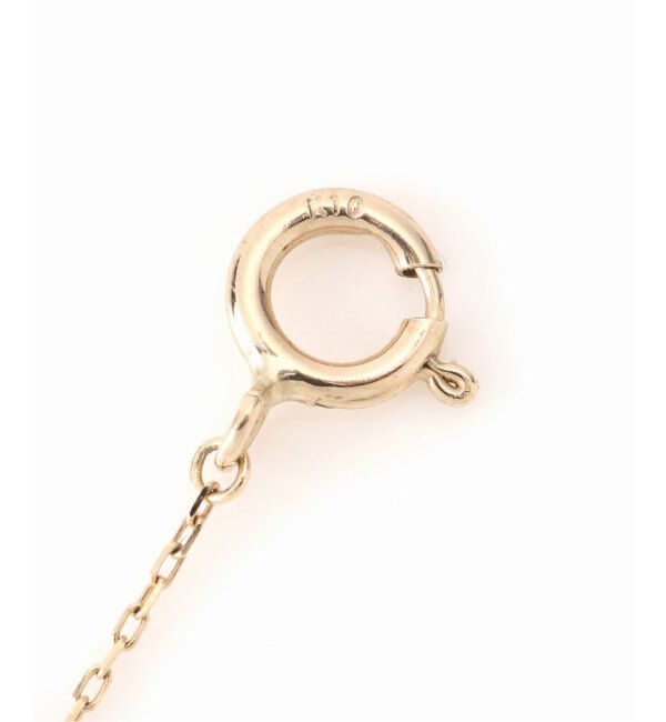 Lilas by Spick&Span「トラペゾイドダイヤ50cmネックレス K10」|ネックレス|