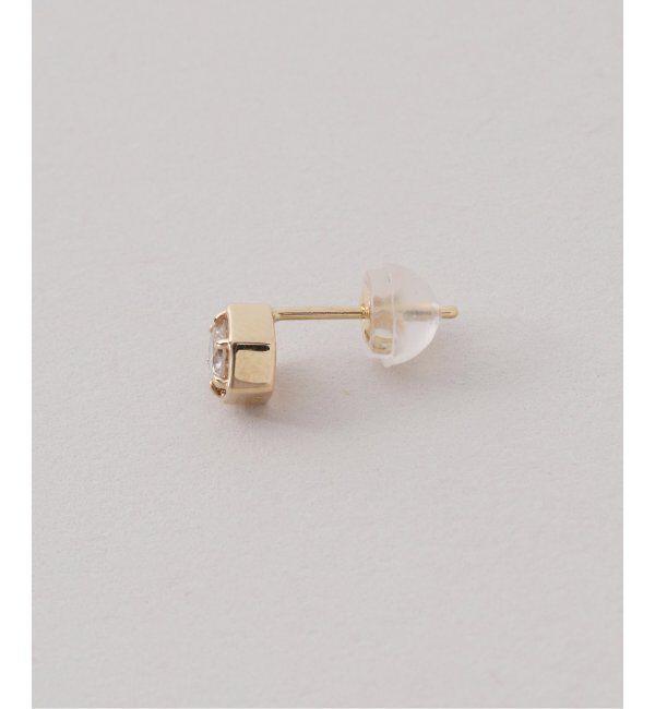 Lilas by Spick&Span「0.18ct六角ダイヤピアス K18（両耳）」|ピアス|