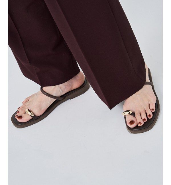 FRAMeWORK「≪追加≫NICOLAS LAINAS/ニコラスライナス メタルポイントサンダル2」|サンダル|