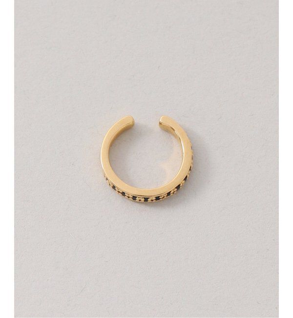 Spick and Span「《WEB限定》【SAMH by LILAS】イヤーカフオニキス SV（片耳）」|イヤーカフ|