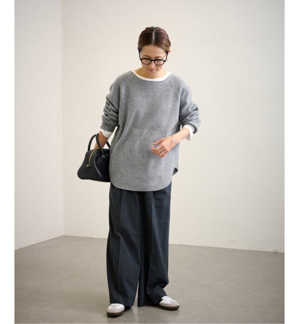 FRAMeWORK「≪WEB限定追加≫ウールワッフルヘンリーネック」|ニット・セーター|