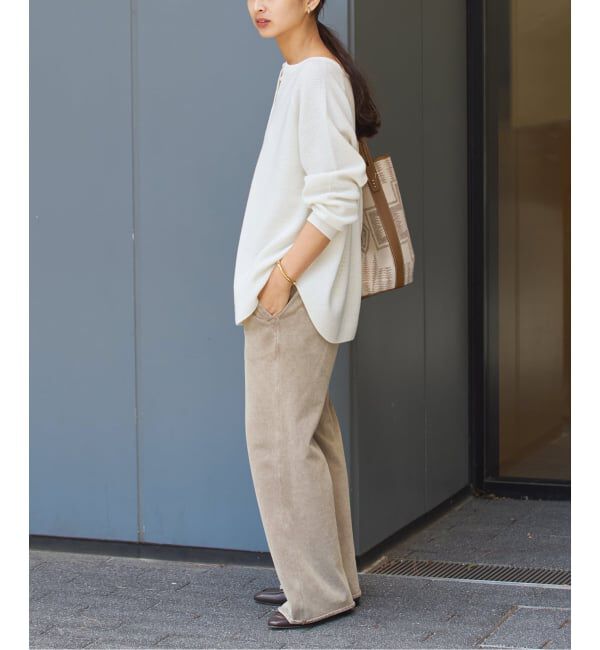 FRAMeWORK「≪WEB限定追加≫ウールワッフルヘンリーネック」|ニット・セーター|