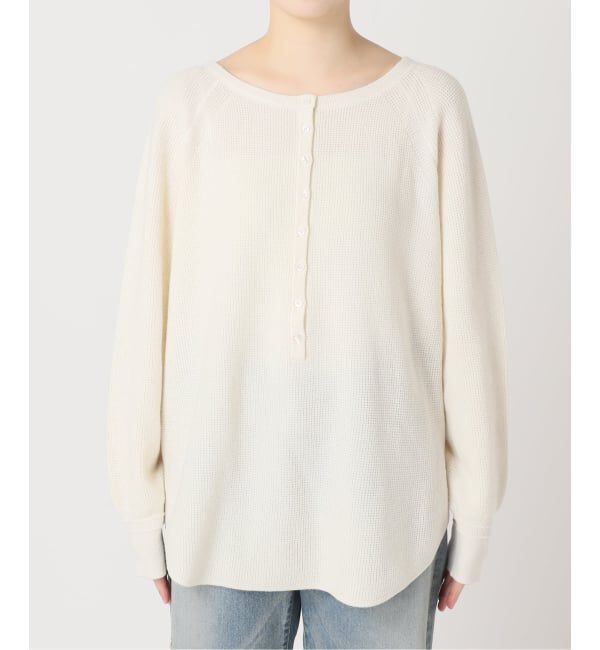 FRAMeWORK「≪WEB限定追加≫ウールワッフルヘンリーネック」|ニット・セーター|