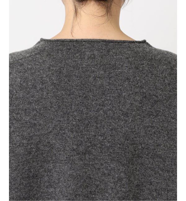 Spick and Span「《新色有り / 追加2》CHESSルーズボートネックプルオーバー」|ニット・セーター|