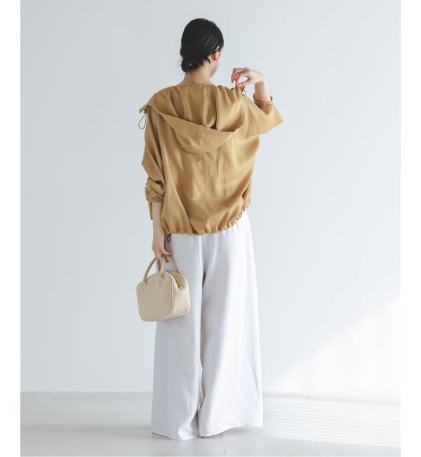 NOBLE「ミルキーサテンアノラックパーカー」|その他|