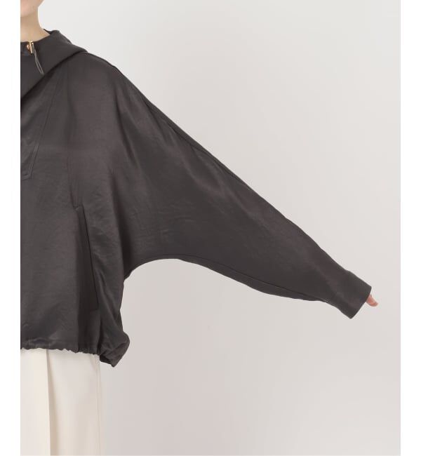 NOBLE「ミルキーサテンアノラックパーカー」|その他|