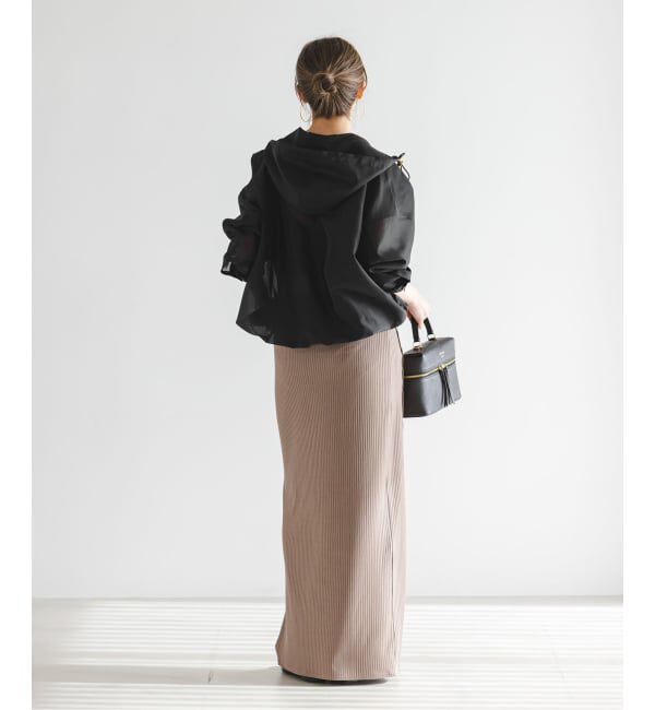 NOBLE「《WEB限定追加予約2》ミルキーシアーボリュームブルゾン」|その他|