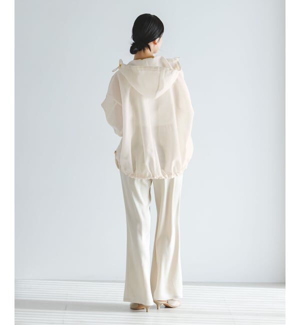 NOBLE「《WEB限定追加予約2》ミルキーシアーボリュームブルゾン」|その他|