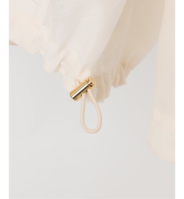 NOBLE「《WEB限定追加予約2》ミルキーシアーボリュームブルゾン」|その他|