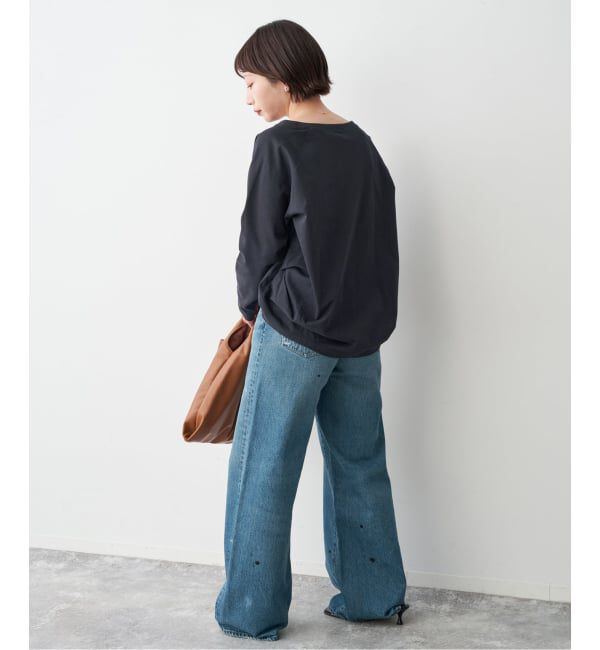 Spick and Span「《新色有り / 追加》ボートネックバックタックプルオーバー」|Tシャツ・カットソー|