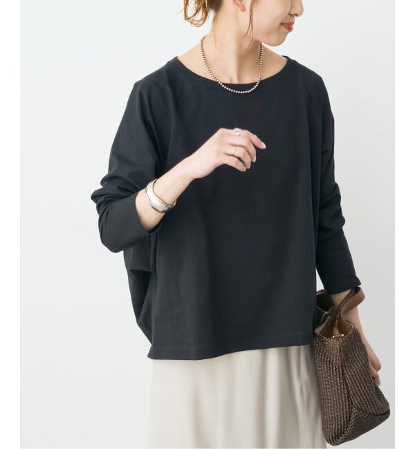 Spick and Span「《新色有り / 追加》ボートネックバックタックプルオーバー」|Tシャツ・カットソー|