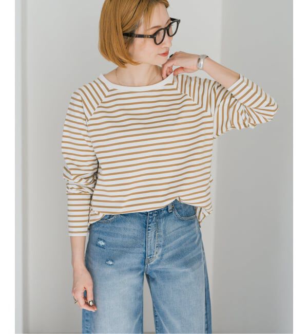 Spick and Span「《新色有り / 追加》ボートネックバックタックプルオーバー」|Tシャツ・カットソー|