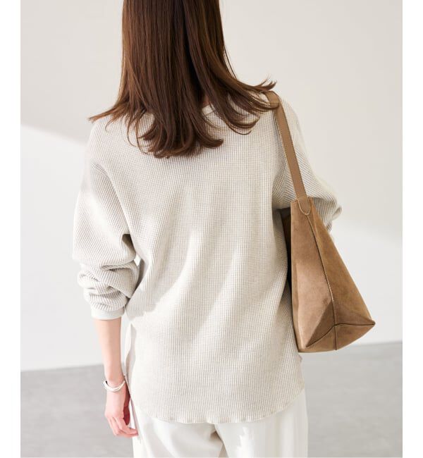 FRAMeWORK「ワッフルロンT」|Tシャツ・カットソー|