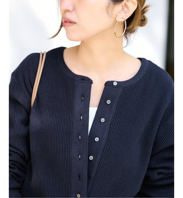 FRAMeWORK「ワッフルロンT」|Tシャツ・カットソー|