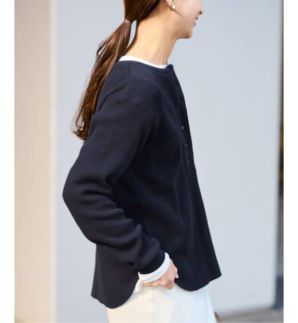 FRAMeWORK「ワッフルロンT」|Tシャツ・カットソー|