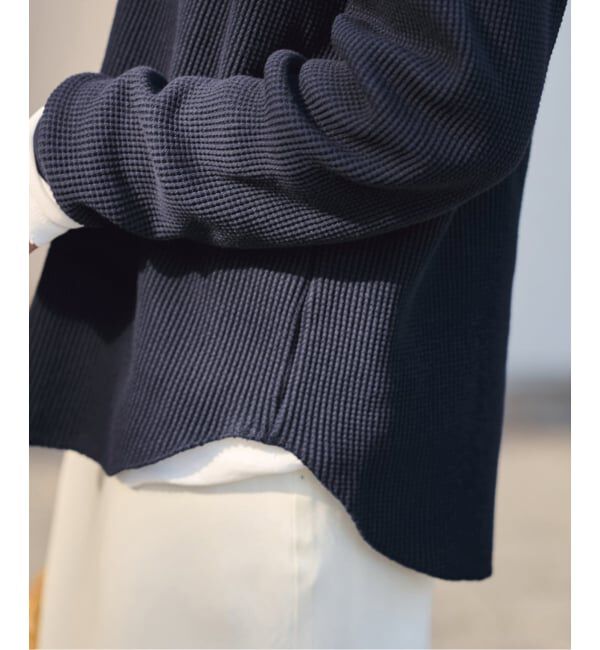 FRAMeWORK「ワッフルロンT」|Tシャツ・カットソー|