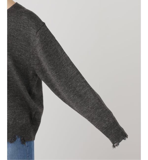 FRAMeWORK「LOEFF/ロエフ LI DMG HNLY」|ニット・セーター|