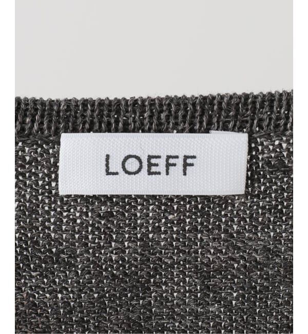 FRAMeWORK「LOEFF/ロエフ LI DMG HNLY」|ニット・セーター|
