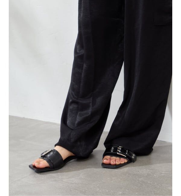 U by SPICK&SPAN「《予約》REMME/レメ  ベルトサンダル」|サンダル|ブラック