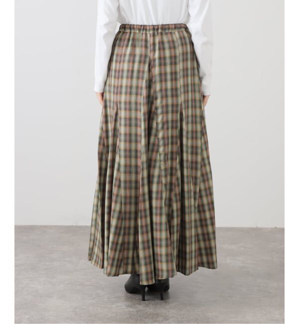  「【洗える】Munich/ミューニック オンブレチェックスカート」|スカート|