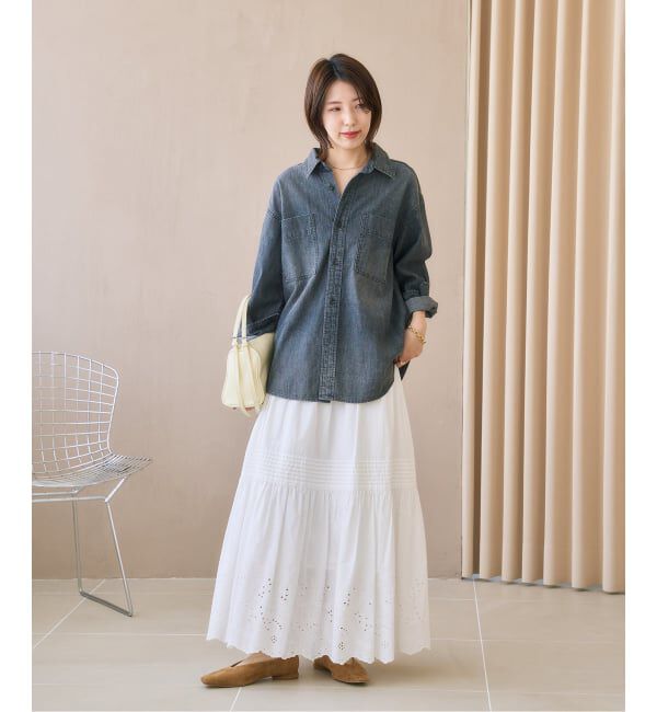  「レザーオブリークスクエアフラット」|その他|