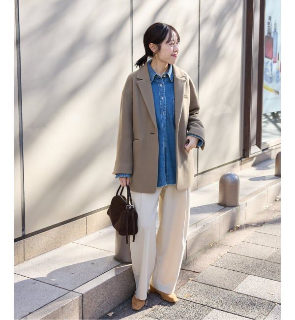  「レザーオブリークスクエアフラット」|その他|