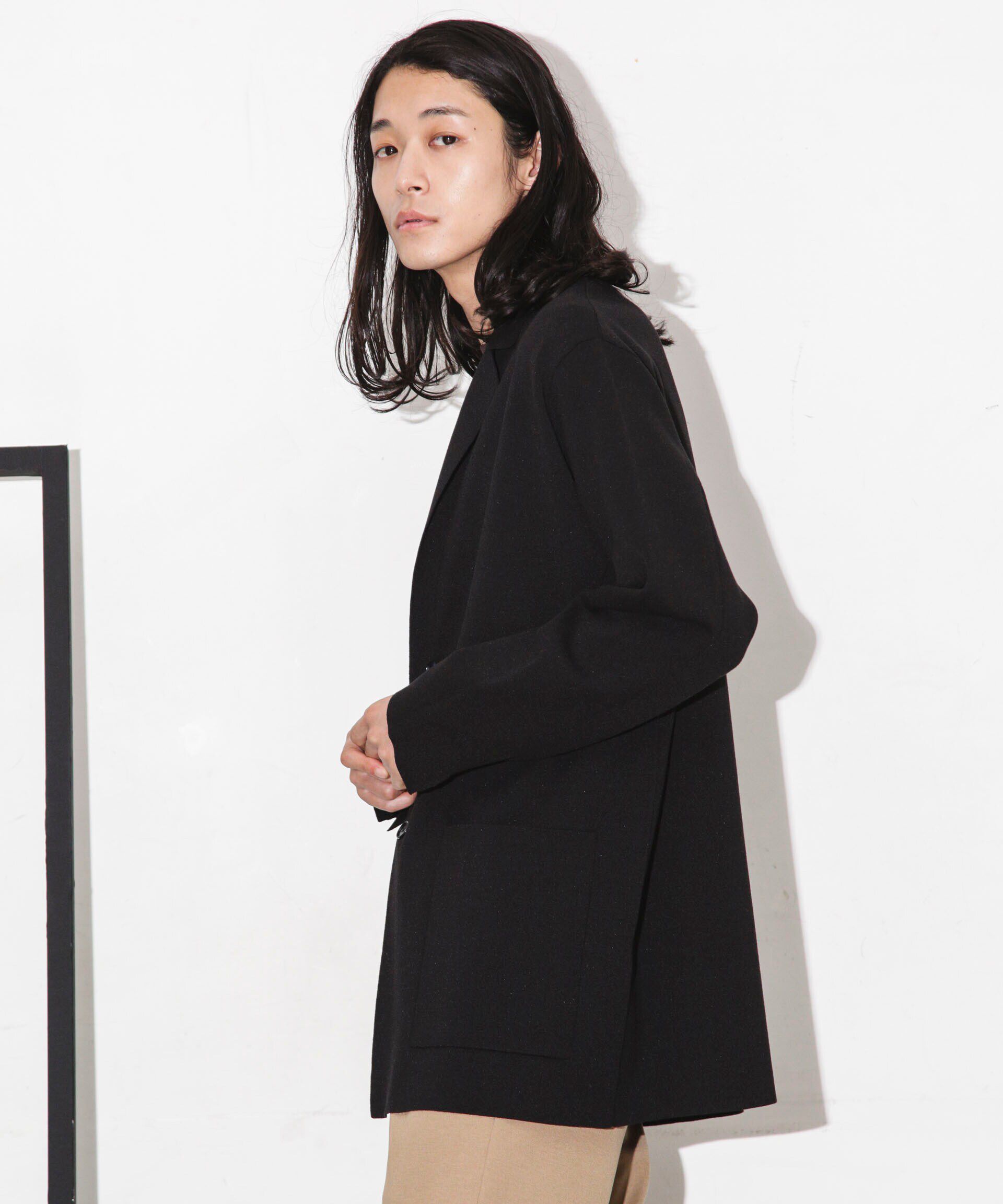 nano･universe「｢ESSENTIAL LINE｣ミラノリブジャケット」|テーラードジャケット|