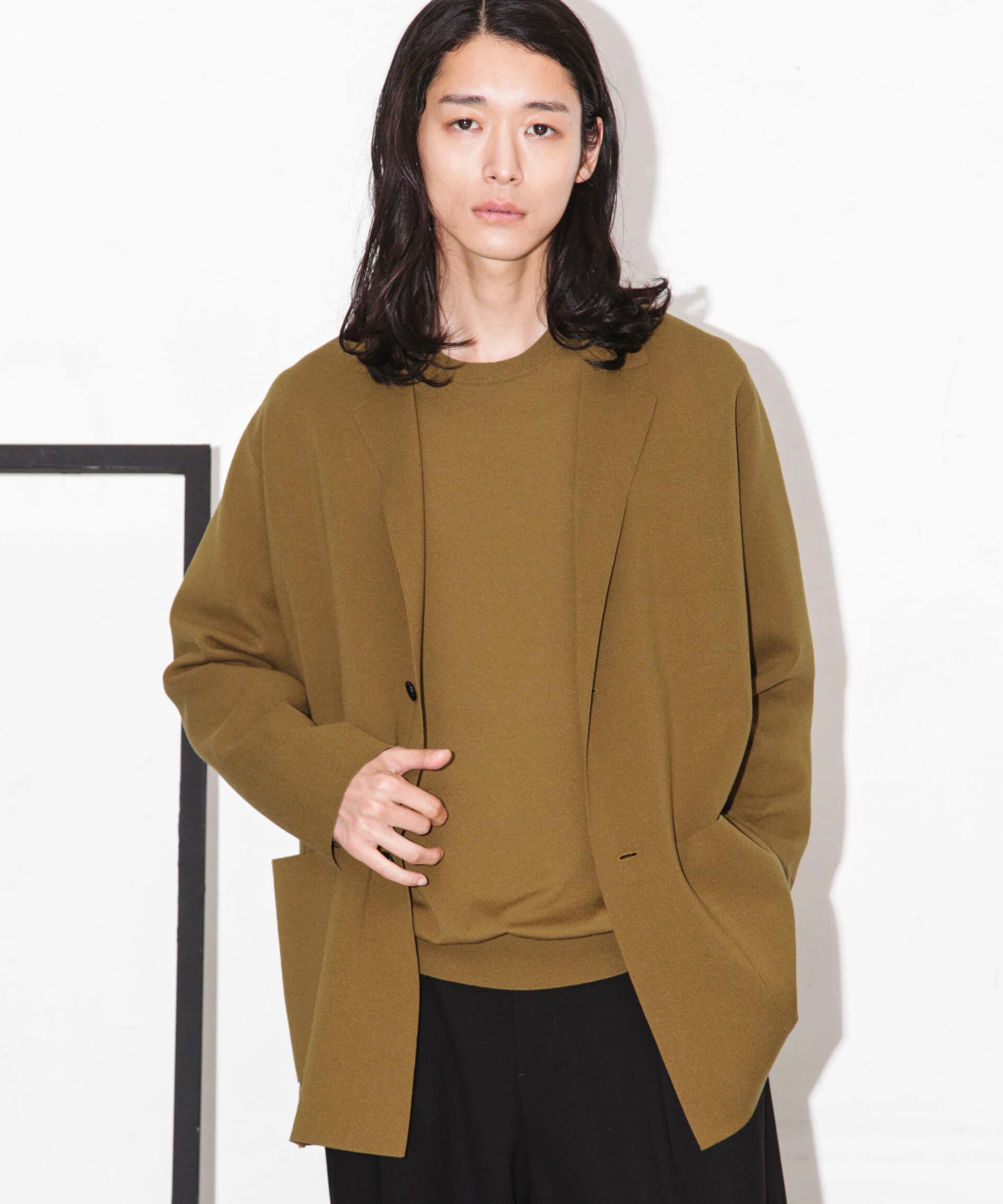 nano･universe「｢ESSENTIAL LINE｣ミラノリブジャケット」|テーラードジャケット|