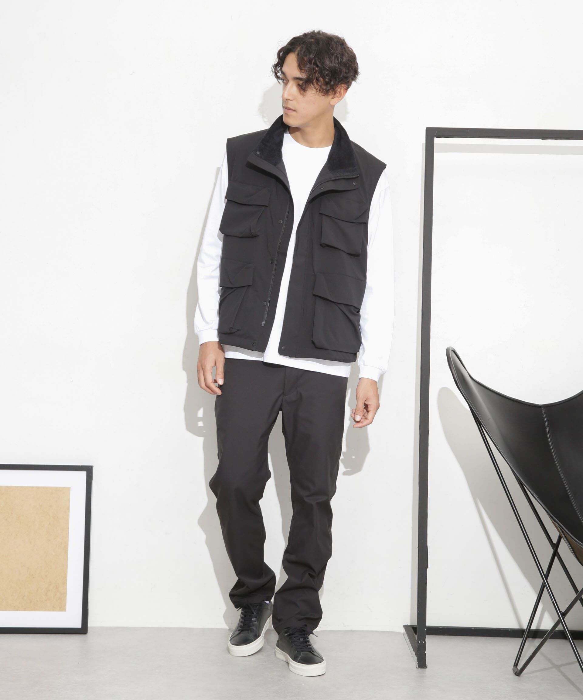 nano･universe「「Octa(R) CPCP(R)」ウォータープルーフカーゴベスト」|アウトドア|