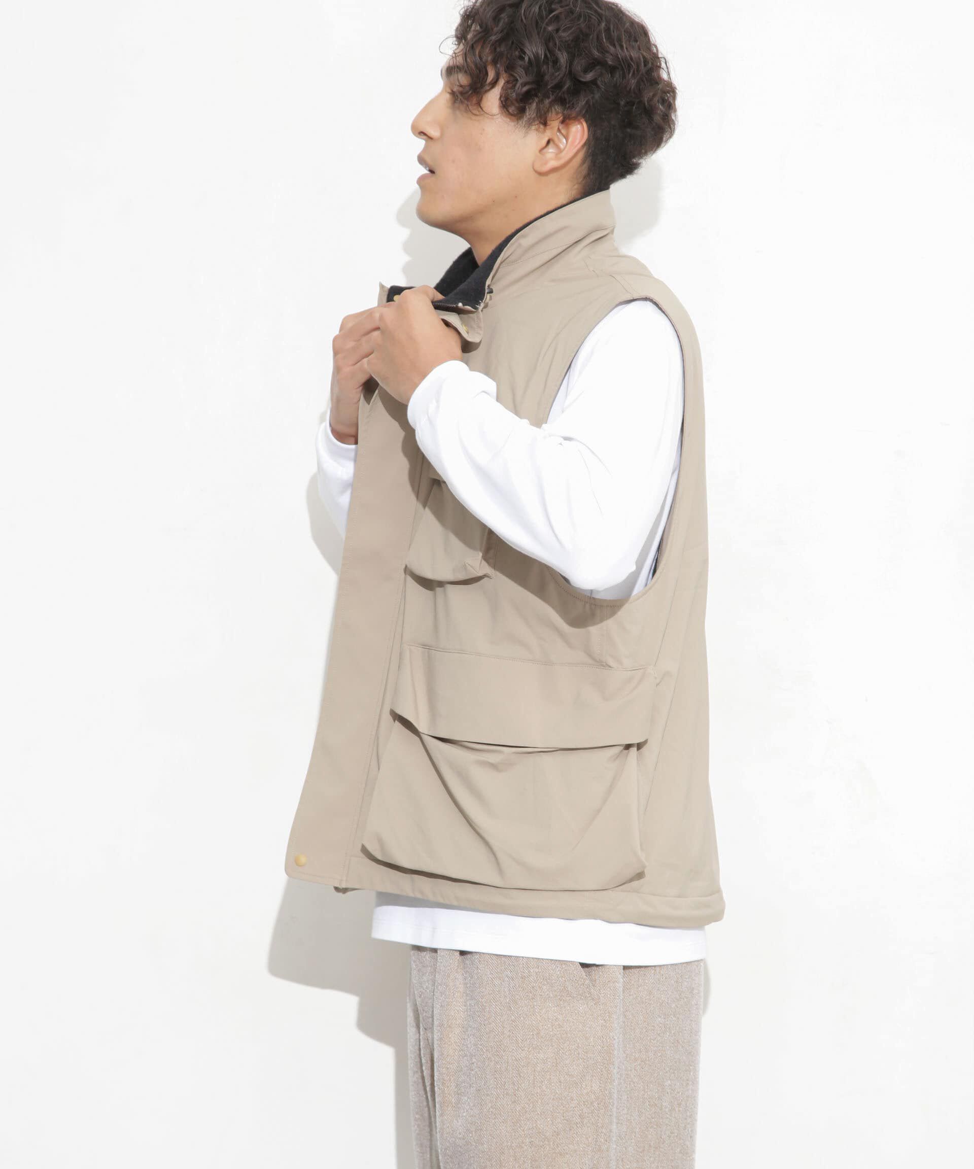 nano･universe「「Octa(R) CPCP(R)」ウォータープルーフカーゴベスト」|アウトドア|