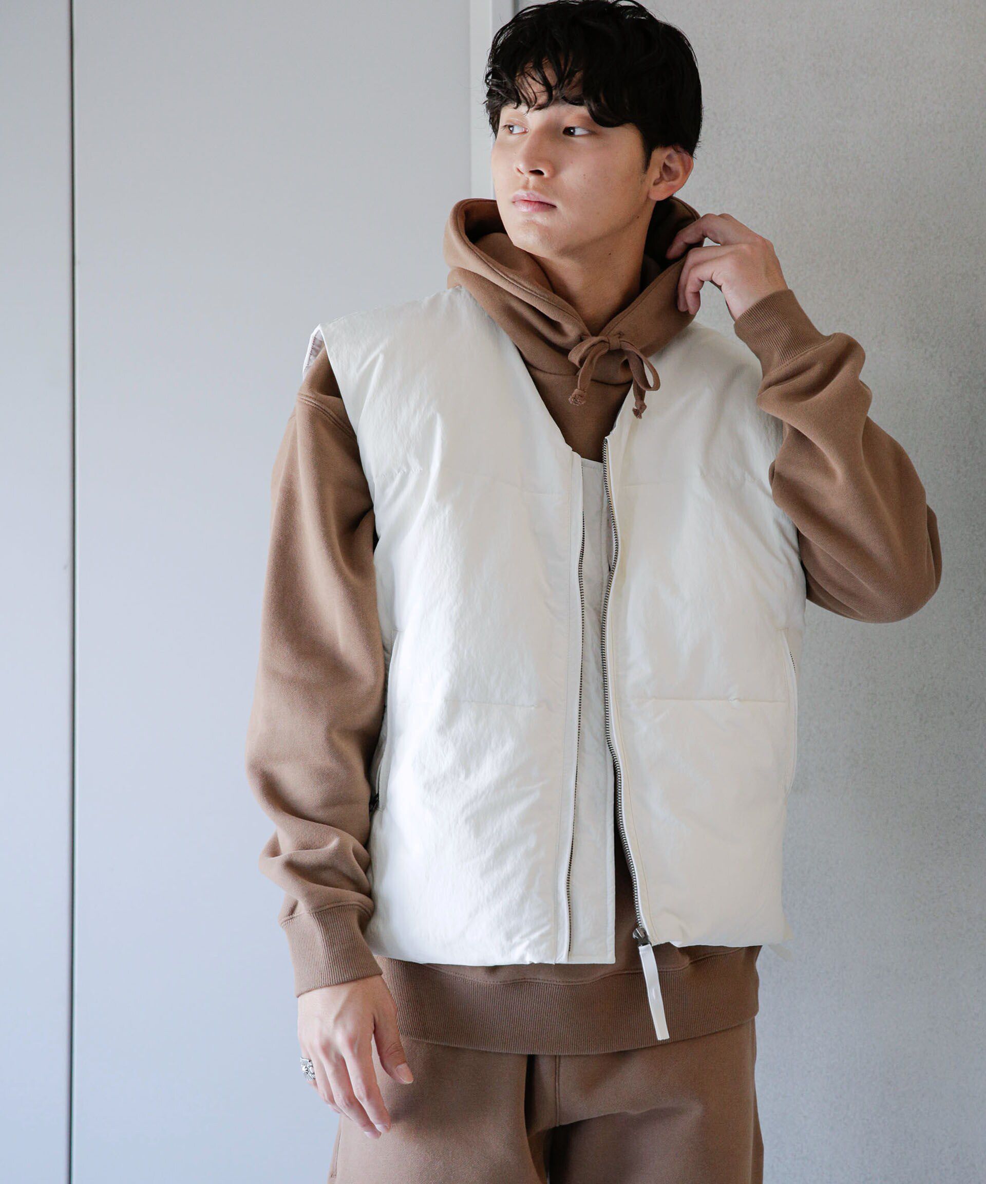 nano･universe「中綿ベスト」|ダウンベスト・ベスト|