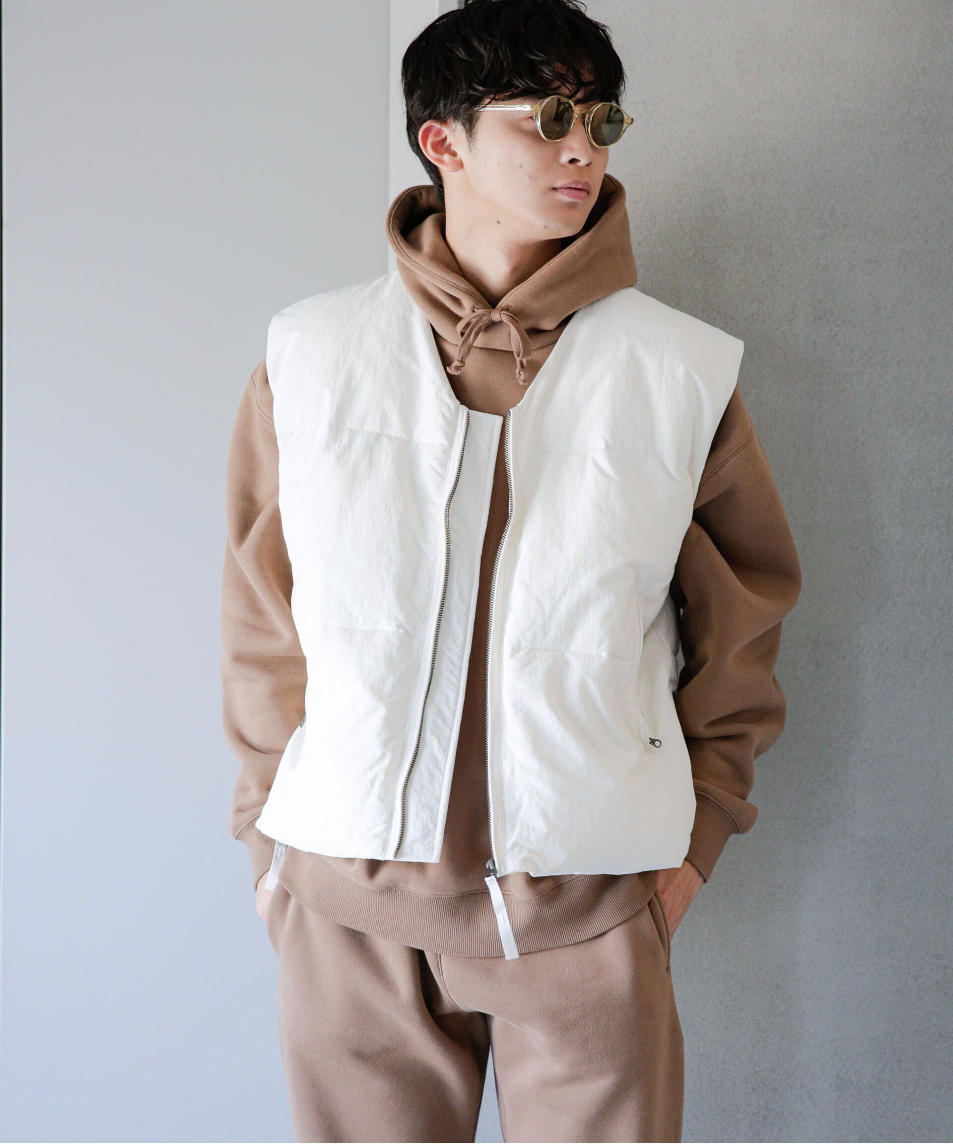 nano･universe「中綿ベスト」|ダウンベスト・ベスト|