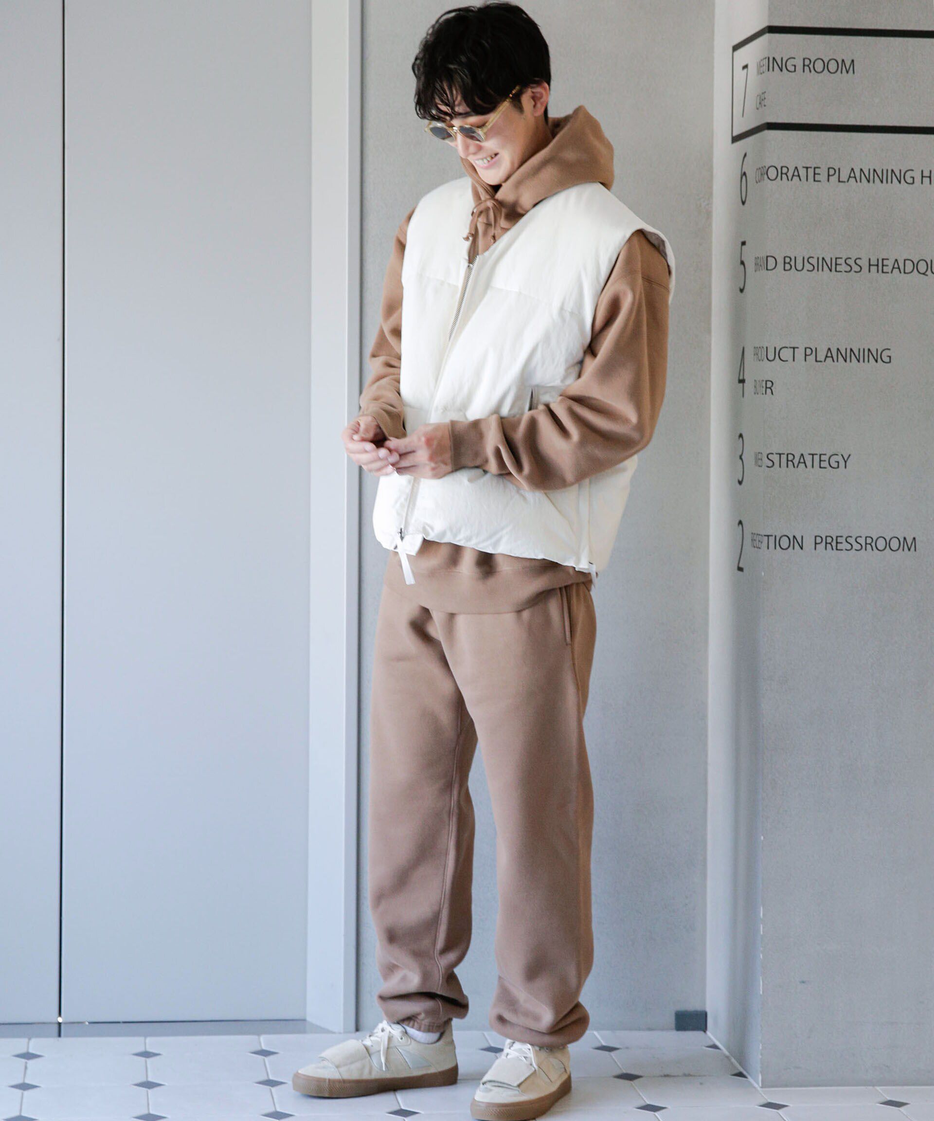 nano･universe「中綿ベスト」|ダウンベスト・ベスト|