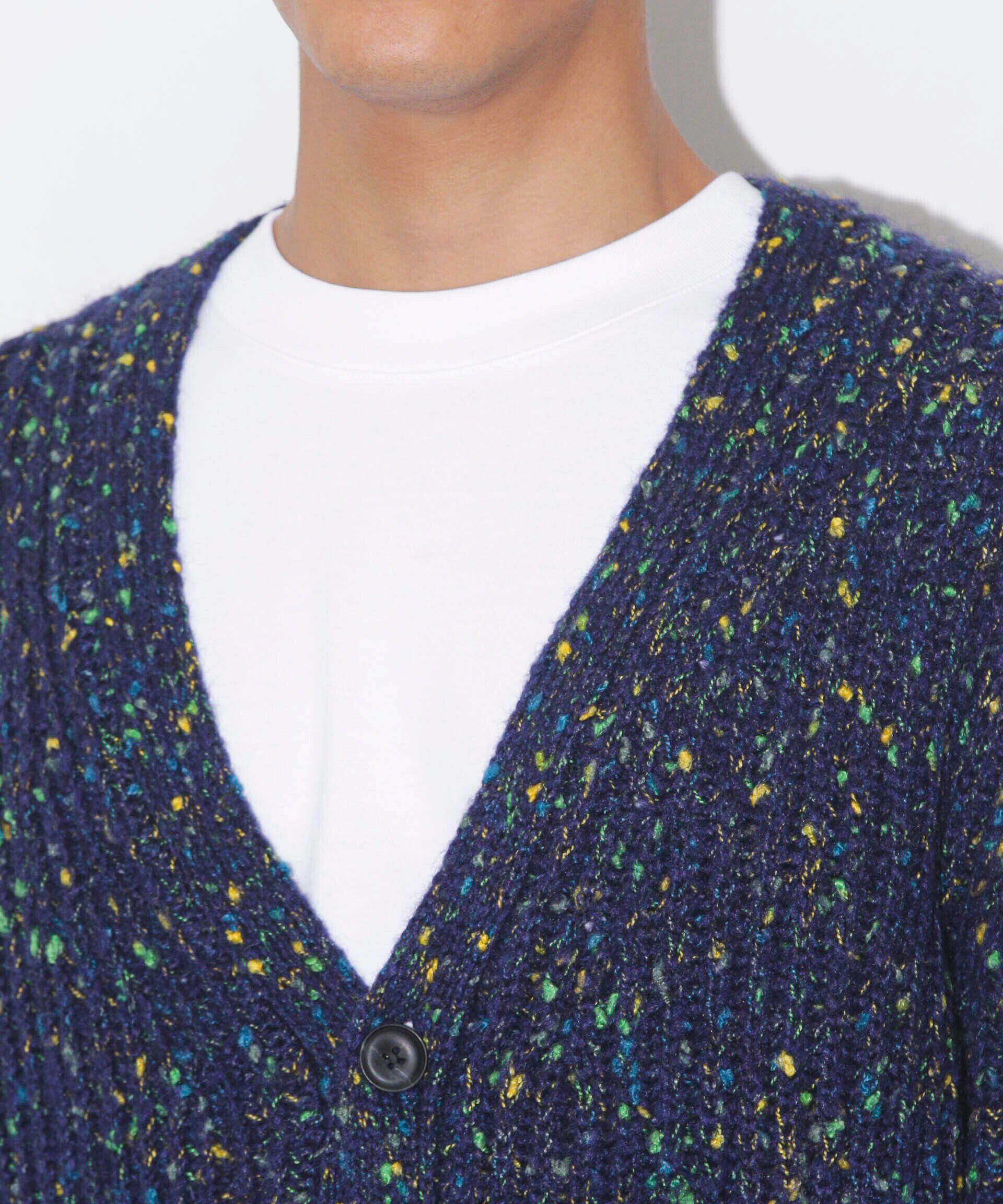 nano･universe「ファンシーネップカーディガン」|ニット・セーター|