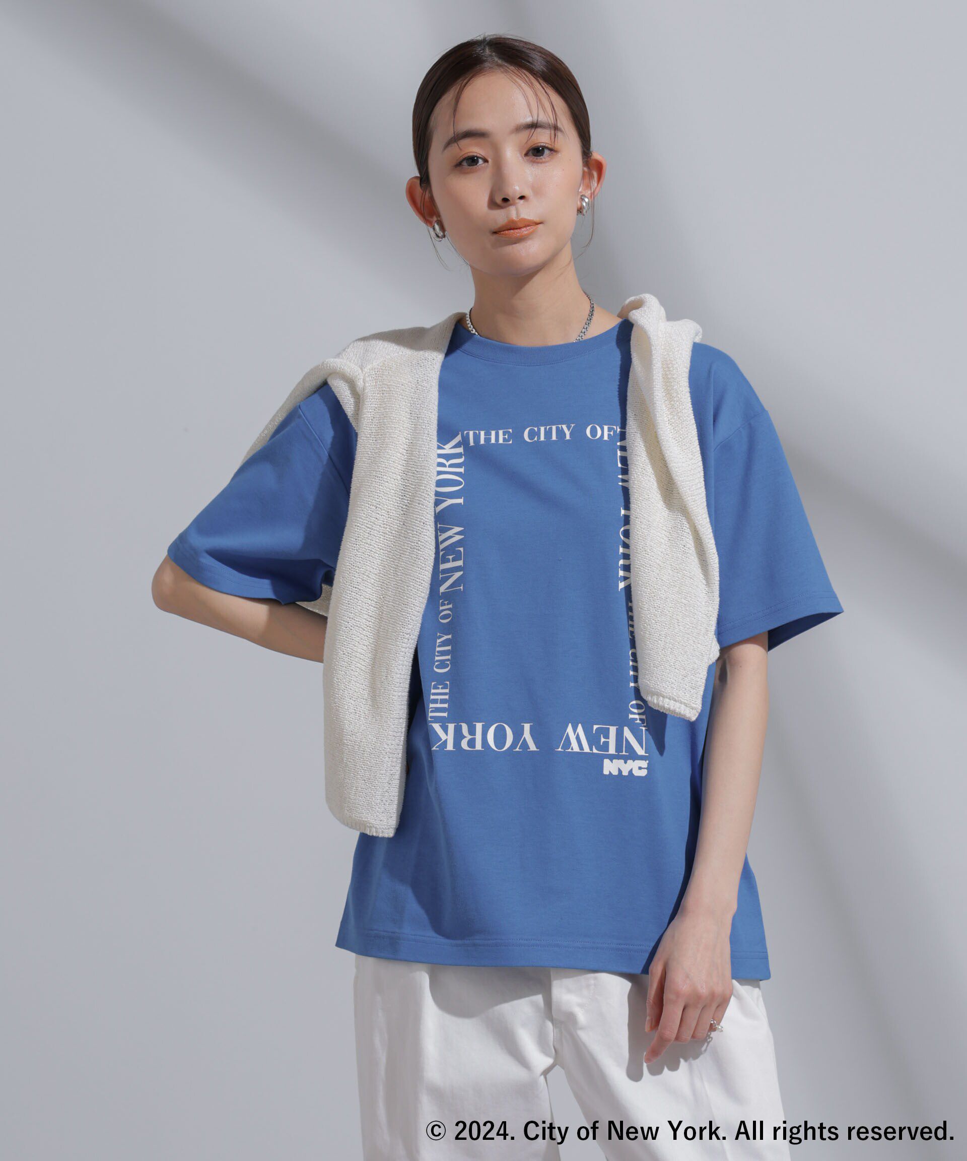 nano･universe「GOOD ROCK SPEED&times;Anti Soaked(R) 汗染み防止 NYC Tシャツ」|Tシャツ・カットソー|パターン21