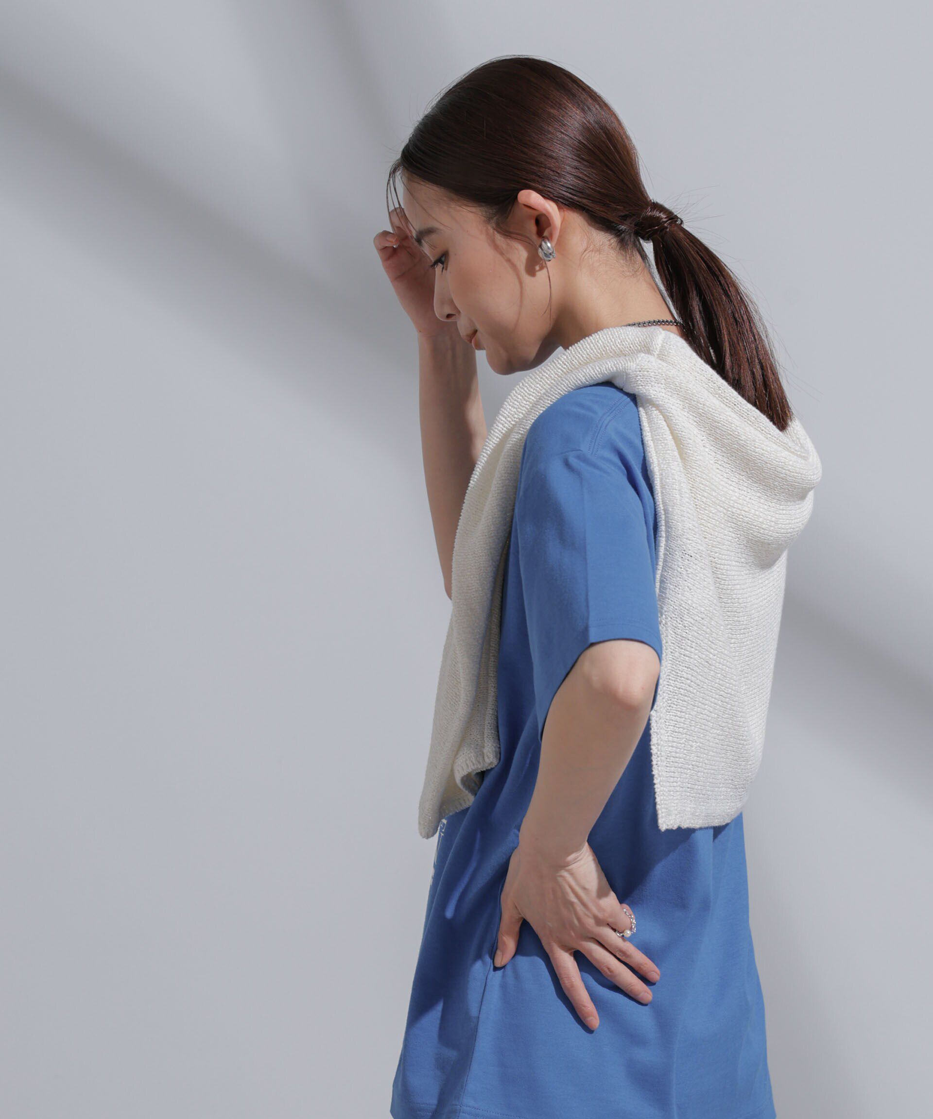 nano･universe「GOOD ROCK SPEED&times;Anti Soaked(R) 汗染み防止 NYC Tシャツ」|Tシャツ・カットソー|