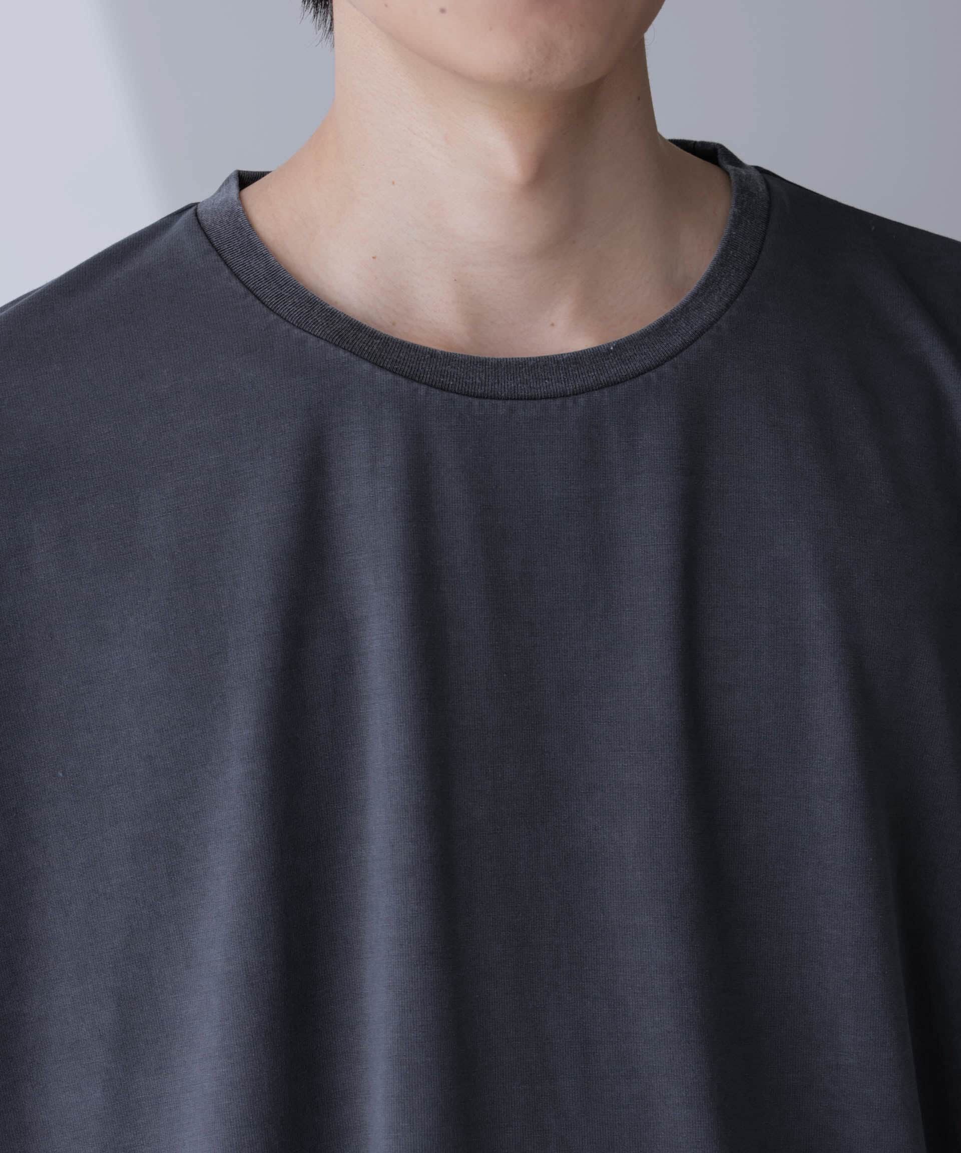 nano･universe「ピグメントビッグTシャツ 半袖」|Tシャツ・カットソー|